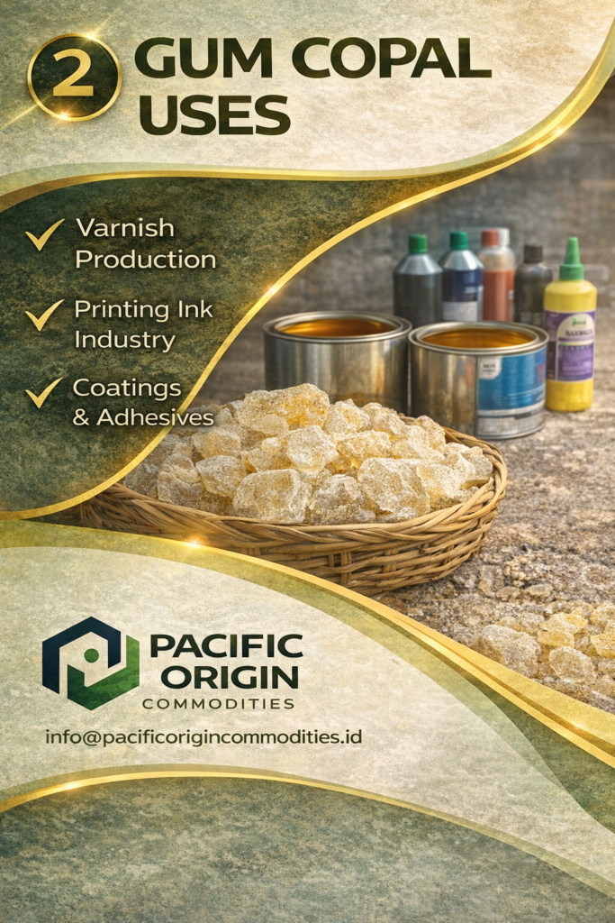 Gum Copal Indonesia supplier natural resin export